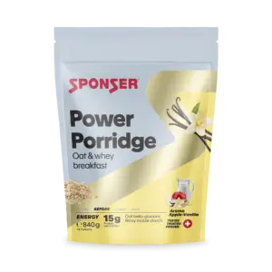 Power Porridge Apple-Vanilla 480g jar